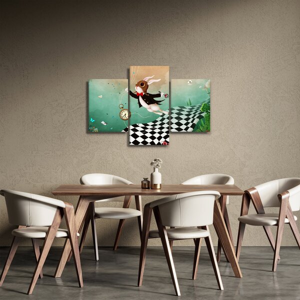Obraz - Fantasy zajačik (90x60 cm)