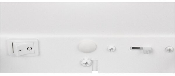 Trio Lighting LED nástenné svetlo Arola, biela matná, šírka 17 cm, kov, Biela / opálová, Obývacia izba / jedáleň, kov, Moderný, Nástenné svietidlo