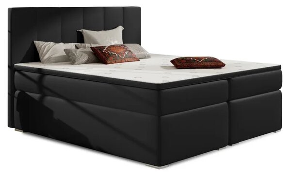 Zltahala.sk Posteľ Boxspring Boleria 200x180, šedá (látka bb 03)