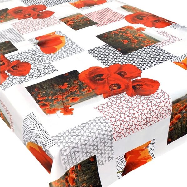 Obrus PVC 3581479 metráž, 20 m x 140 cm, vlčie maky, IMPOL TRADE