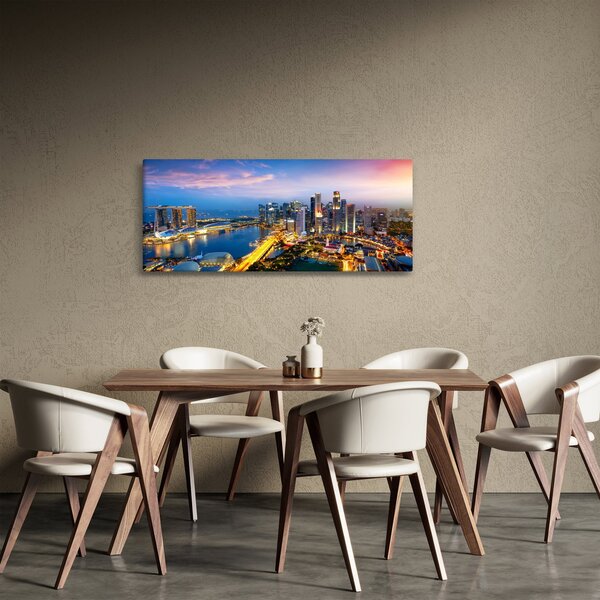 Obraz - Singapur, Ázia (120x50 cm)