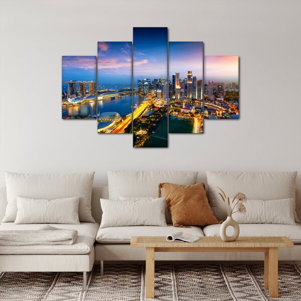 Obraz - Singapur, Ázia (150x105 cm)