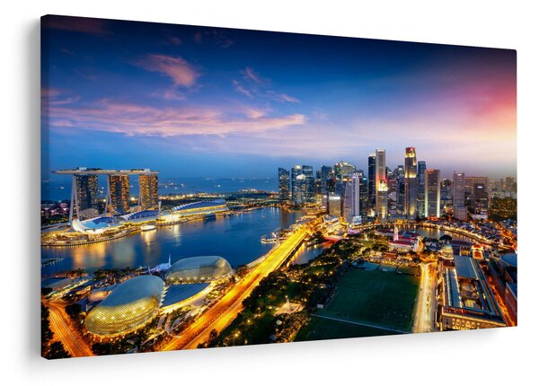 Obraz - Singapur, Ázia (90x60 cm)