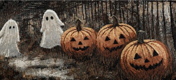 Gobelínová obliečka na vankúš - Haunted House