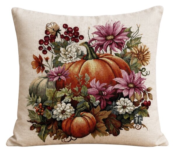 Gobelínová obliečka na vankúš - Autumn Bloom
