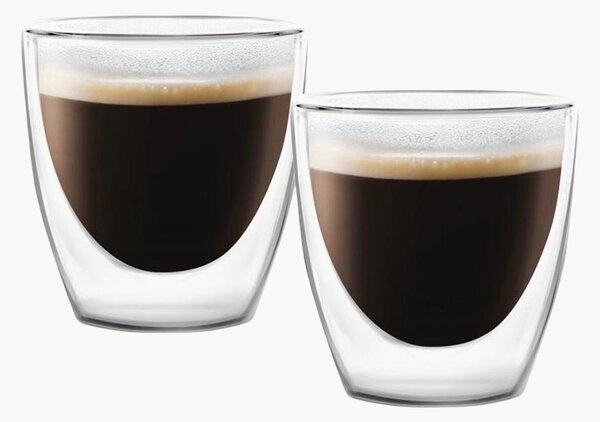 Dvojstenné šálky na espresso Amo, 2 ks