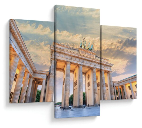 Obraz - Brandenburská brána, Berlín, Nemecko (90x60 cm)
