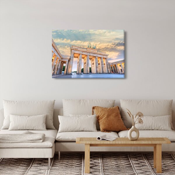 Obraz - Brandenburská brána, Berlín, Nemecko (90x60 cm)