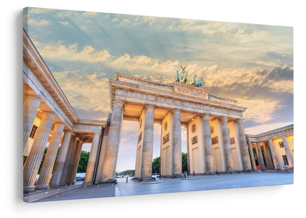 Obraz - Brandenburská brána, Berlín, Nemecko (90x60 cm)