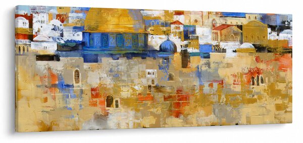 Obraz - Múr nárekov, Jeruzalem, Izrael (120x50 cm)
