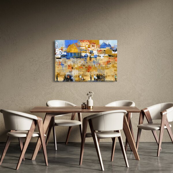 Obraz - Múr nárekov, Jeruzalem, Izrael (90x60 cm)