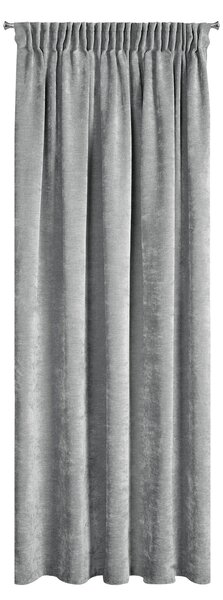 ZÁVES NA PÁSKE NILO 140X270 CM SIVÁ