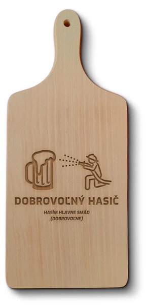 Sablio Doštička na krájanie Dobrovoľný hasič