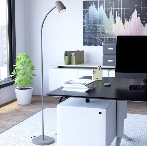 Eglo 902171 - Stojacia lampa CARLO 1xE14/18W/230V krémová