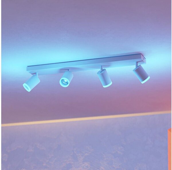 Eglo 901944 - LED RGBW stmievateľné bodové svietidlo MELITELLO-Z 4xLED/3,7W/230V biela