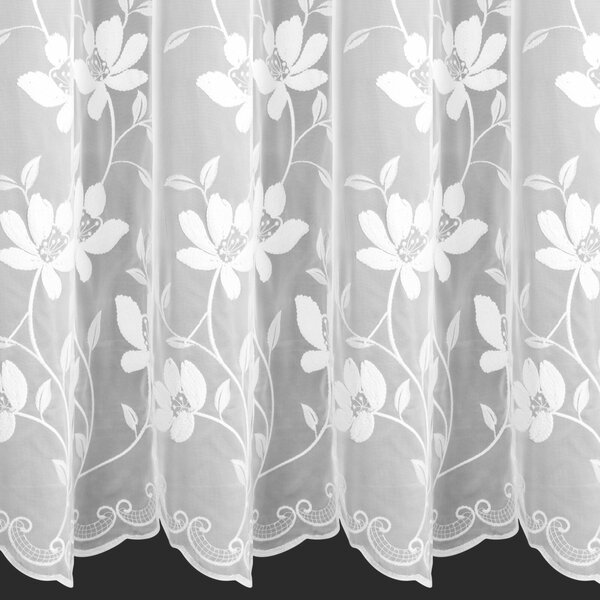 ZÁCLONA NA KRÚŽKOCH SANDI 350X250 CM KVETY
