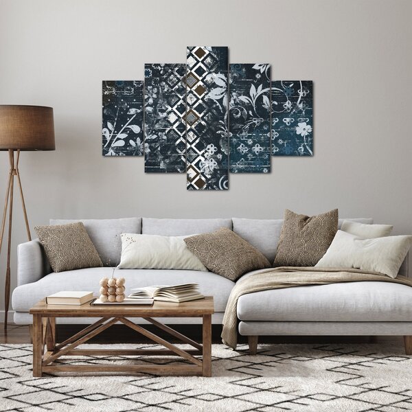 Obraz s kvetinovým dekorom (150x105 cm)