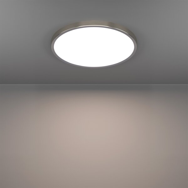 Eglo 901421-LED RGBW Stropné kúpeľňové svietidlo FUEVA-Z LED/17,5W/230V priemer 38,9 cm IP44 chróm