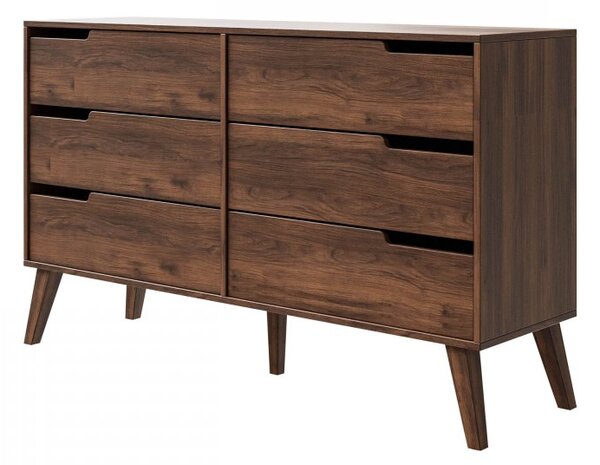 Mirjan24 Komoda Kodiz 6S, Farby: orech warmia 5903211480683