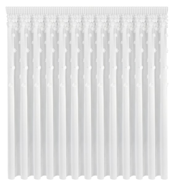 ZÁCLONA NA PÁSKE DIANA3 350X270 CM BIELA