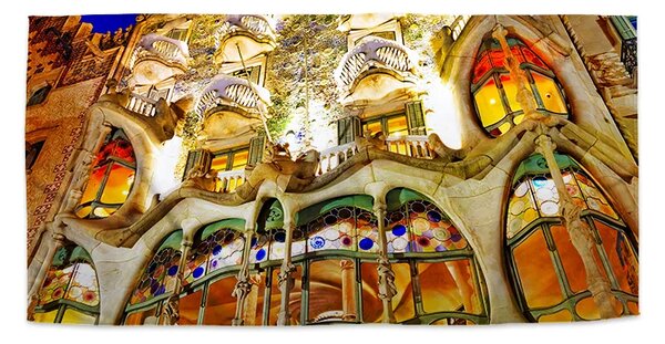 Sablio Uterák Barcelona Gaudi Casa Batllo 1 - 30x50 cm
