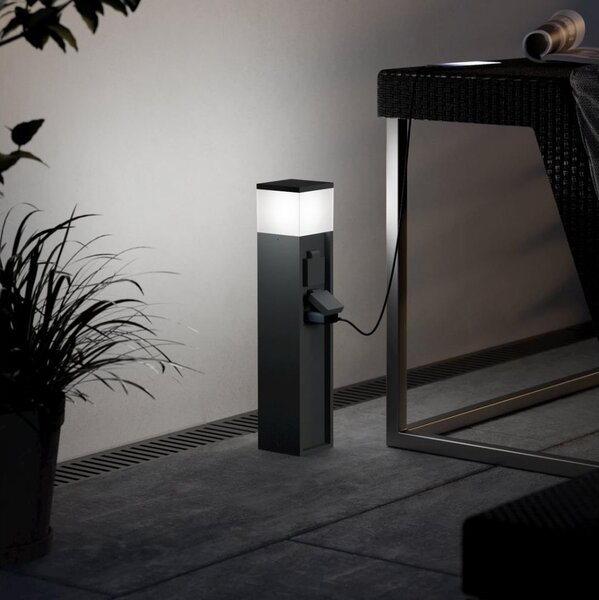 Eglo 901032 - Vonkajšie svietidlo PARK s 2 objímkami 1xE27/25W/230V IP54 antracit