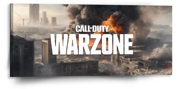 Sablio Obraz Call of Duty Warzone - Mesto - 110x50 cm