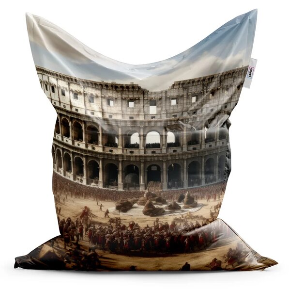 Sablio Sedací vak Classic Rím Koloseum Légia - 150x100 cm