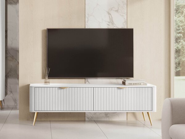 Mirjan24 TV skrinka Wosial 163 2D, Farby: biela 5903211482847