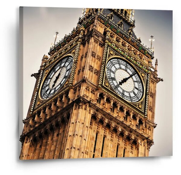 Sablio Obraz Clock tower - 50x50 cm