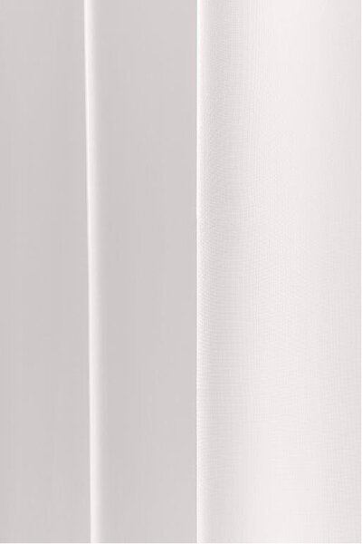Záves OXFORD LIGHT 140x250 cm, biely Zavesenie: Riasiaca páska