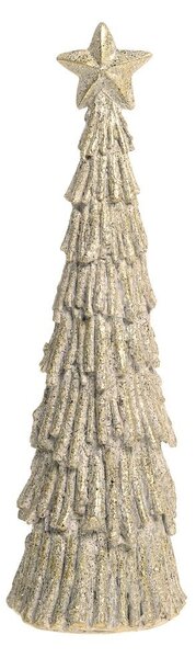 Trblietavý dekoračný vianočný stromček Tree Verte - Ø 9*28 cm - Chic Antique