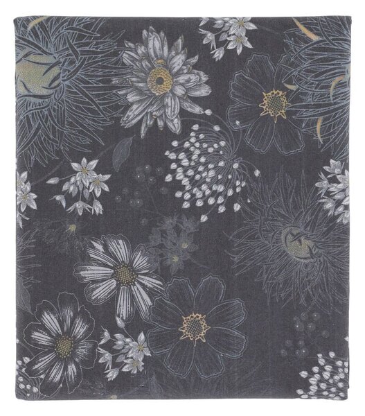 Krémový bavlnený obrus s kvetmi Aix Wild Flowers - 140*240 cm - Chic Antique