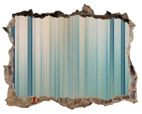 Díra 3D fototapeta na stěnu Modré pruhy nd-k-81079136