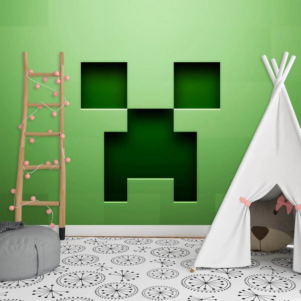 Sablio Tapeta Green Blocks - 125x75 cm