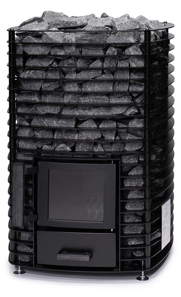 Narvi saunová pec na drevo Velvet 20 Black