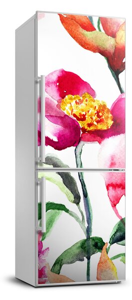 Fototapeta samolepiace na chladničku Poľné kvety