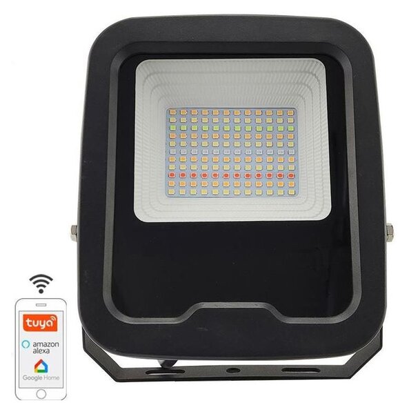 NEDES LED RGB Stmievateľný reflektor LED/30W/230V 3000K-6500K Wi-Fi Tuya IP65 ND3331 + záruka 3 roky zadarmo