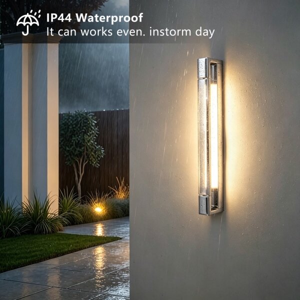 Brilagi - LED kúpeľňové osvetlenie zrkadla AQUA LINE LED/12W/230V 45 cm IP44 lesklý chróm