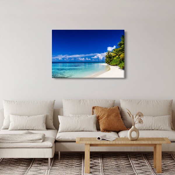 Obraz tropickej pláže (90x60 cm)