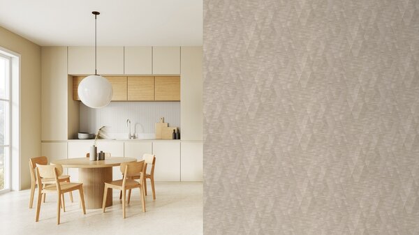 RASCH | Vliesová tapeta na stenu Liverna 417234 | 0,53 x 10,05 m | béžová
