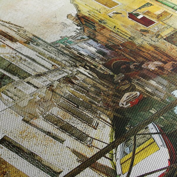 Obraz - Ulička v Benátkach (90x60 cm)