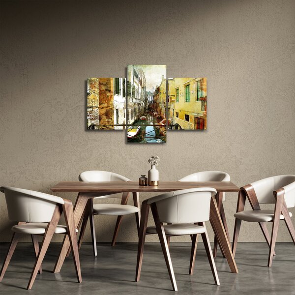 Obraz - Ulička v Benátkach (90x60 cm)