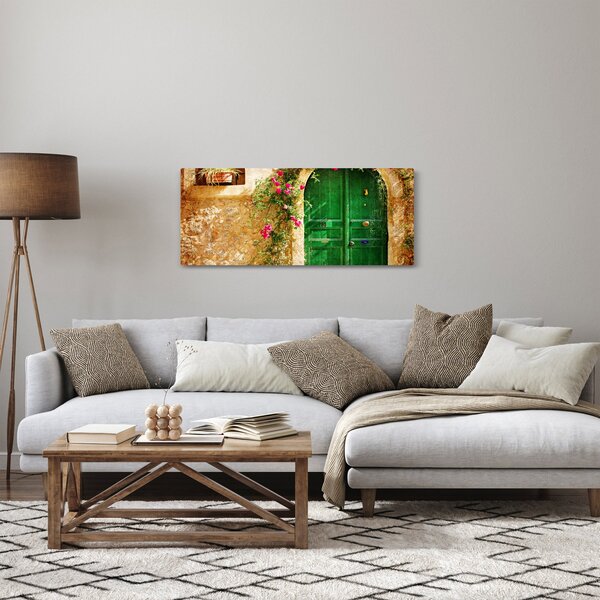 Obraz starých dverí (120x50 cm)