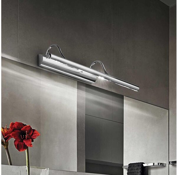 Ideal Lux - Obrazové svietidlo 4xG9/28W/230V matný chróm