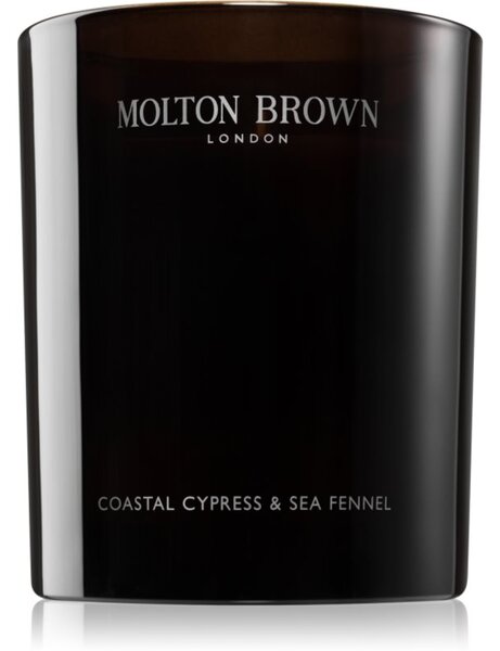 Molton Brown Coastal Cypress & Sea Fennel vonná sviečka s morskými extraktmi a esenciálnymi olejmi 190 g