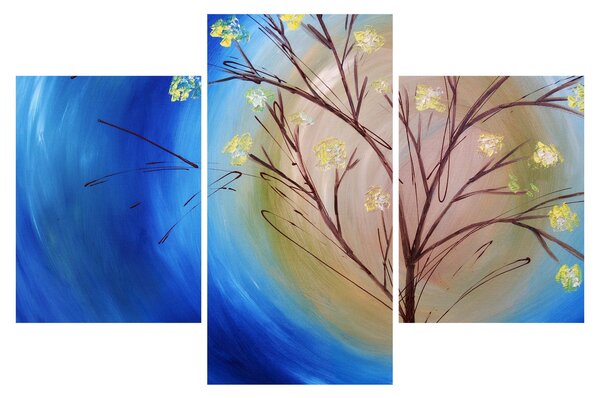 Obraz - Strom zakrývajúci slnko (90x60 cm)