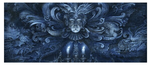 Obraz - Temné baroko (120x50 cm)