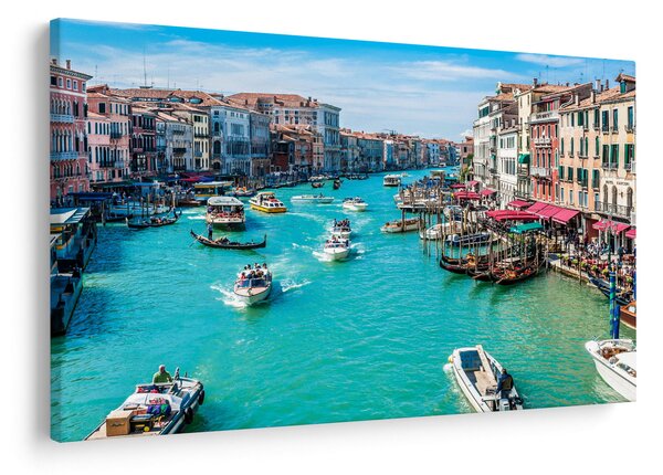 Obraz - Canal Grande, Benátky, Taliansko (90x60 cm)