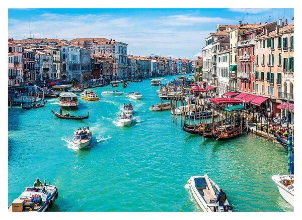 Obraz - Canal Grande, Benátky, Taliansko (70x50 cm)